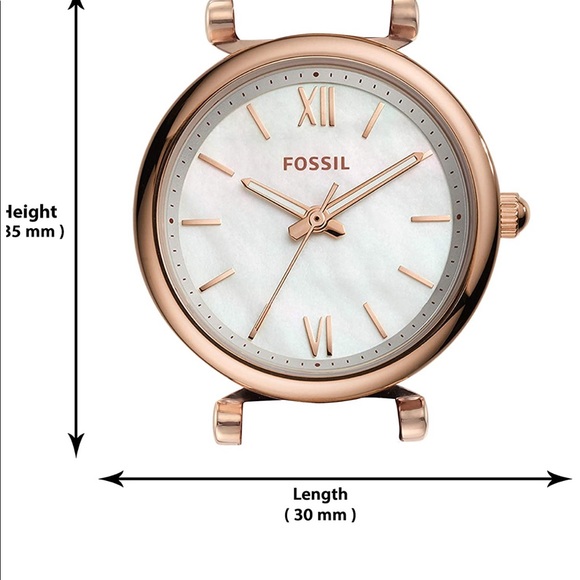 Fossil Women's Mini Stainless Steel Watch Leather - Picture 5 of 6